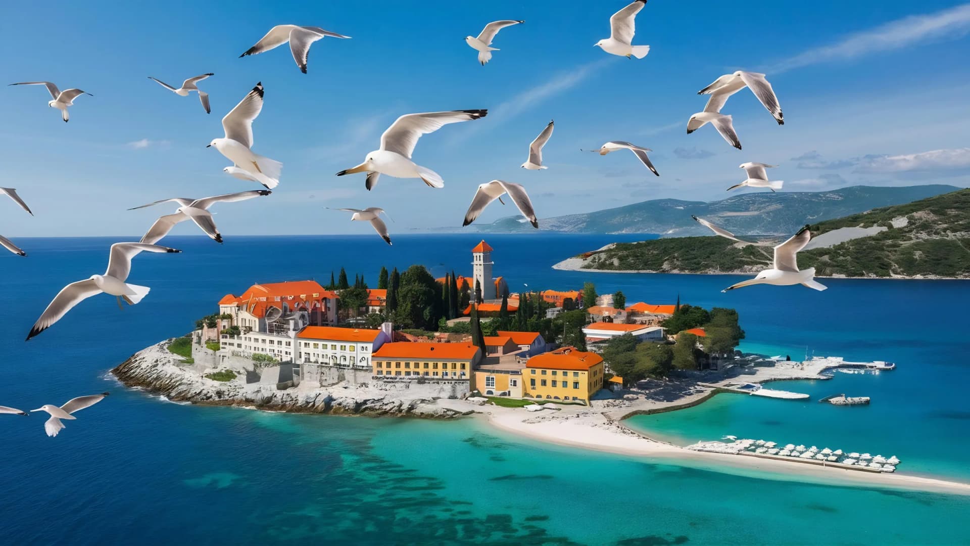 Adriyatik Kıyıları Budva Turu AJet Hava Yolları ile 4 Gece 5 Gün