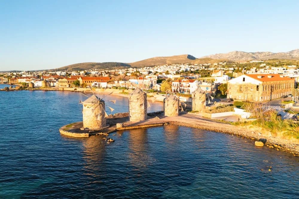 Çeşme Hareketli Ekspres Sakız Adası Turu 1 Gece Feribotlu Hergün Hareketli