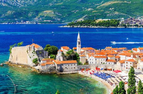 Budva Rüyası Turu Air Mentenegro Havayolları İle 4 Gece 5 Gün TGD-TGD PC001