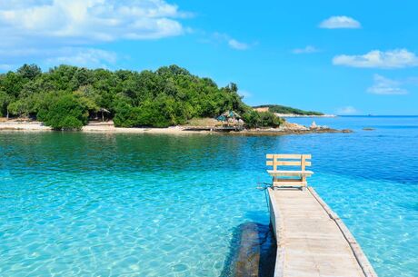 Ksamil Turu Air Albania Havayolları ile Her Perşembe Hareket 3 Gece 4 Gün FIT